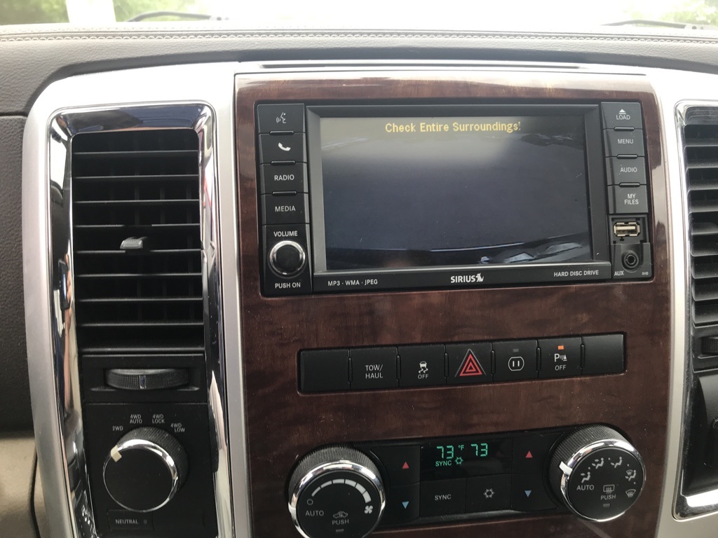 install garmin backup camera on ram 1500
